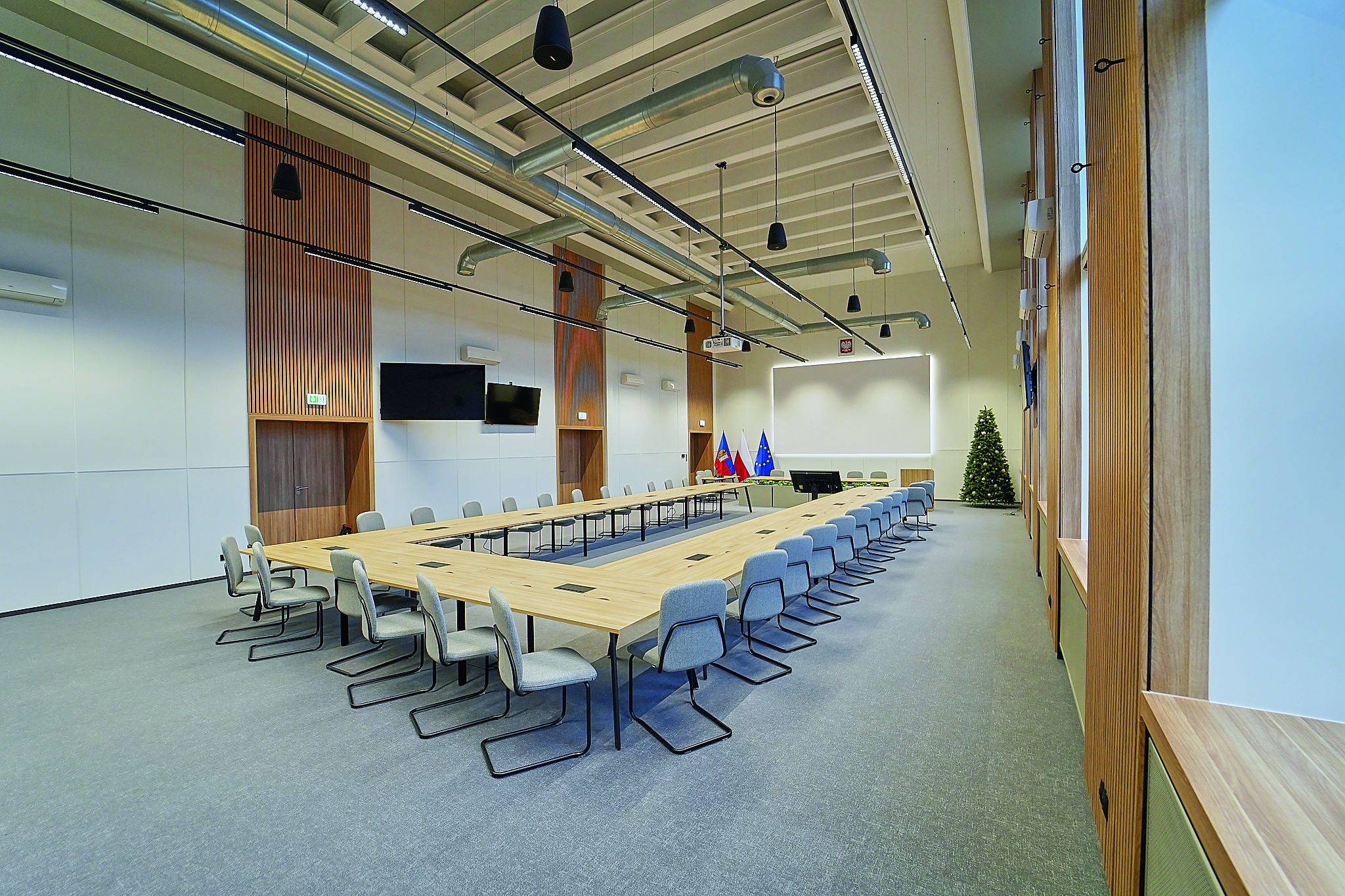 Nowa sala konferencyjna zrealizowana przez AS Buduje